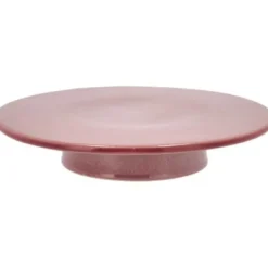Kakefat med stett 30x5,5 cm light pink