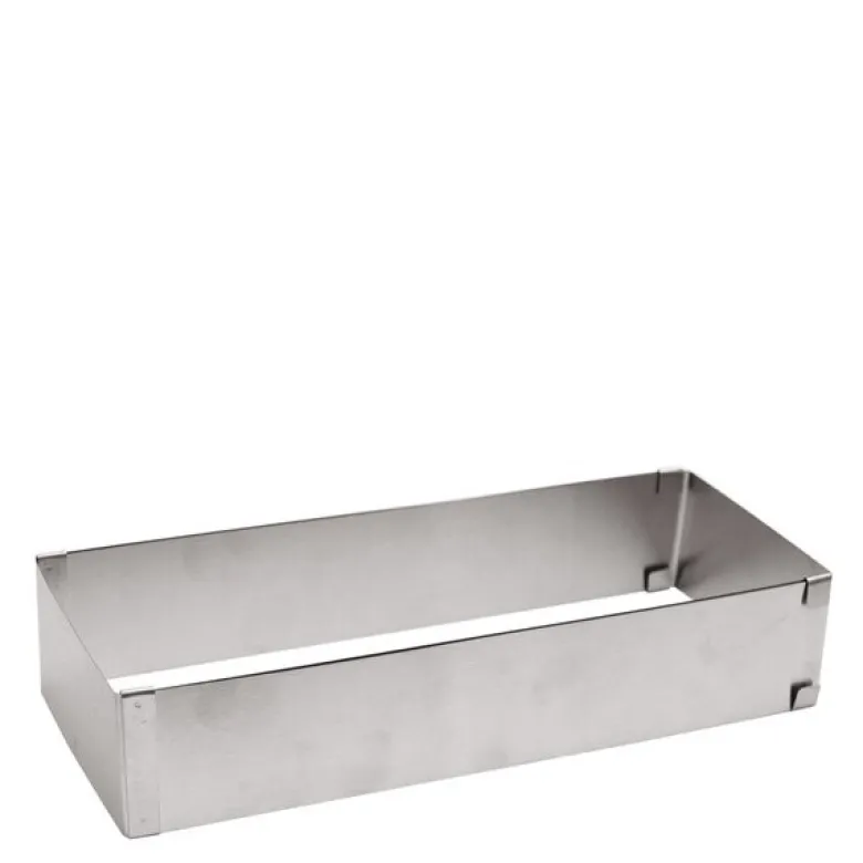 Kakeform justerbar rektangulær 48 cm stål