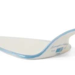 Kakespade 28 cm hvit/blå