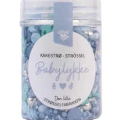 Kakestrøssel baby blå babylykke 85g