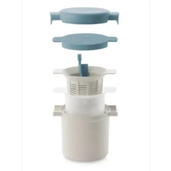Kefir & Yoghurt Maker produksjonsbeholder 2 deler blå