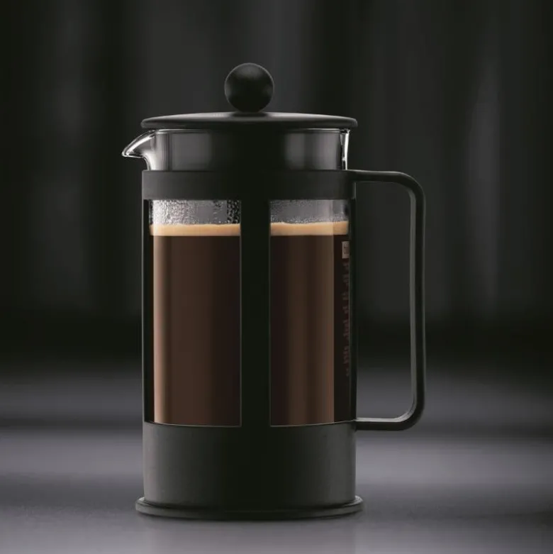 Kenya presskanne 8 kopper 1L svart