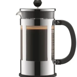 Kenya presskanne 1L 8 kopper forkrommet