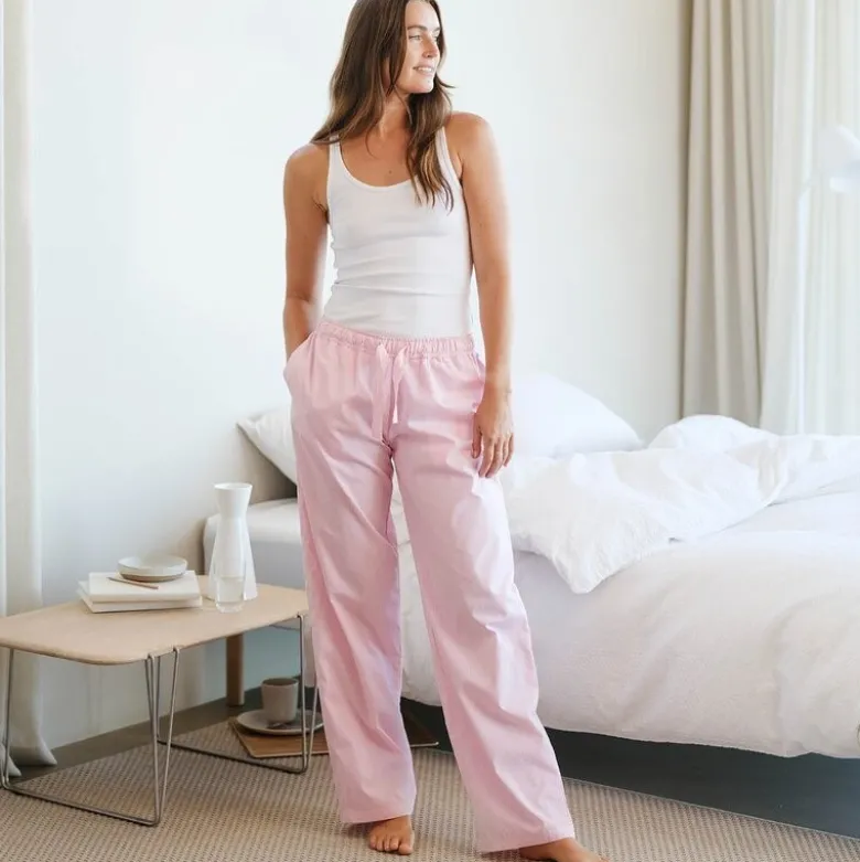 Khios pyjamasbukse dame XL rosa