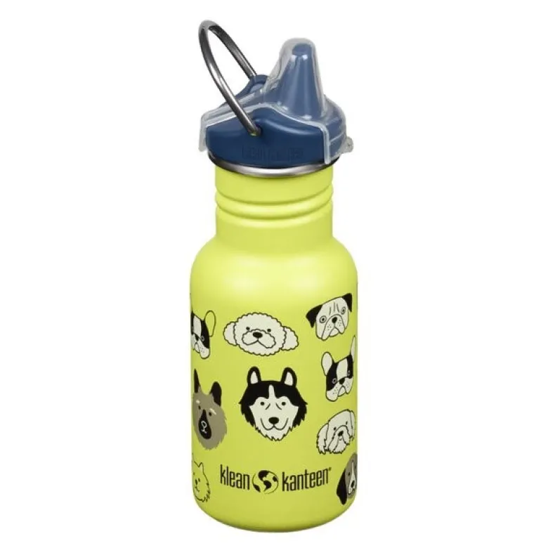 Kid Classic Narrow flaske 0,35L med tutelokk Dogs