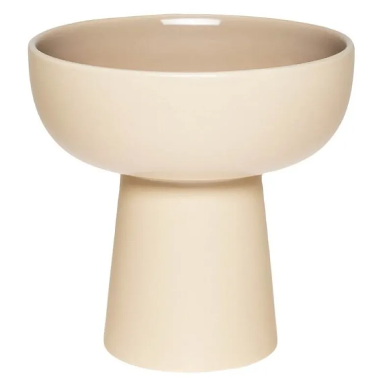 Kirnu dekorativ skål 16x16 cm beige