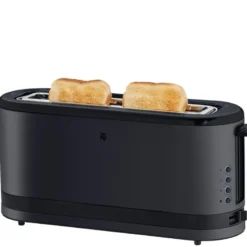 KitchenMinis brødrister med lang rille 900W svart