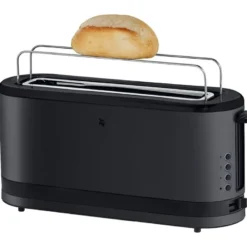 KitchenMinis brødrister med lang rille 900W svart