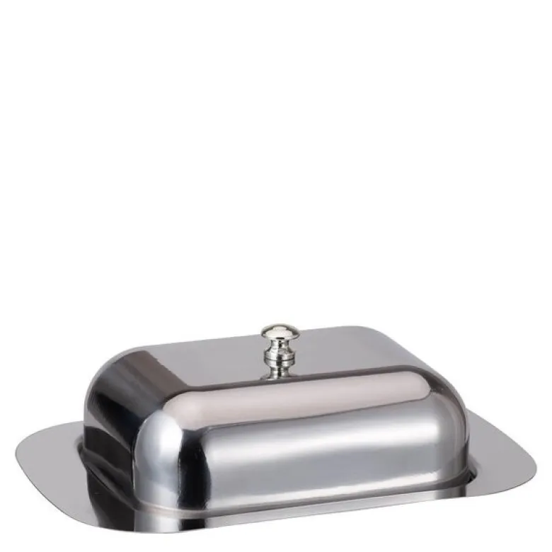 Kitchen Things smørklokke 18x12 cm stål