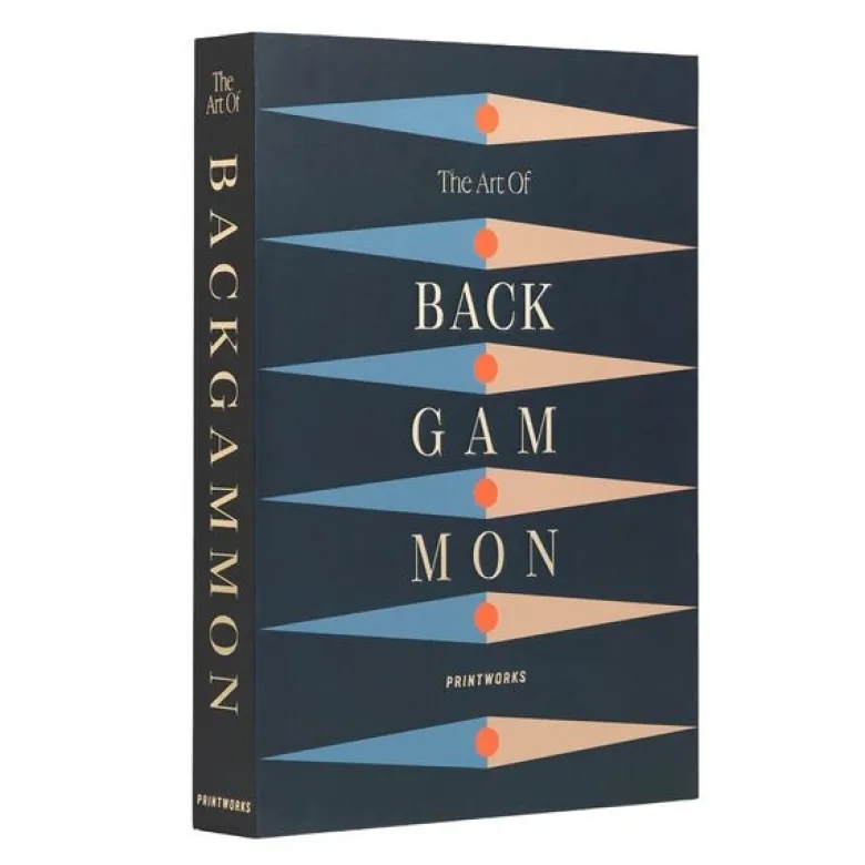 Klassisk backgammon Art of Backgammon antrasitt