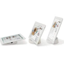 Kokebokstativ til nettbrett/mobil 11,4 cm hvit