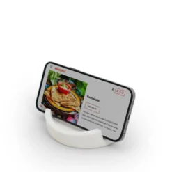 Kokebokstativ til nettbrett/mobil 11,4 cm hvit
