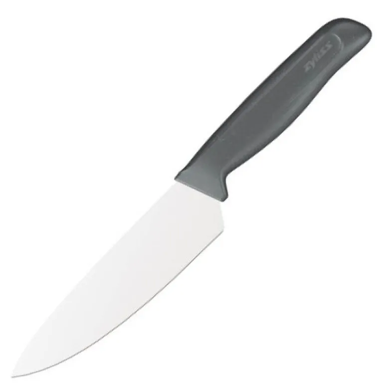 Kokkekniv 15 cm grå