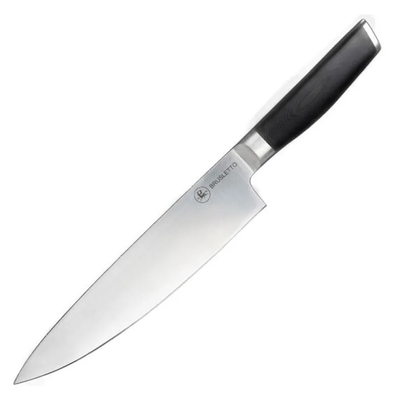 Kokkekniv 22 cm svart