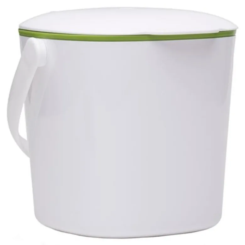 Kompostbeholder 2,8L hvit