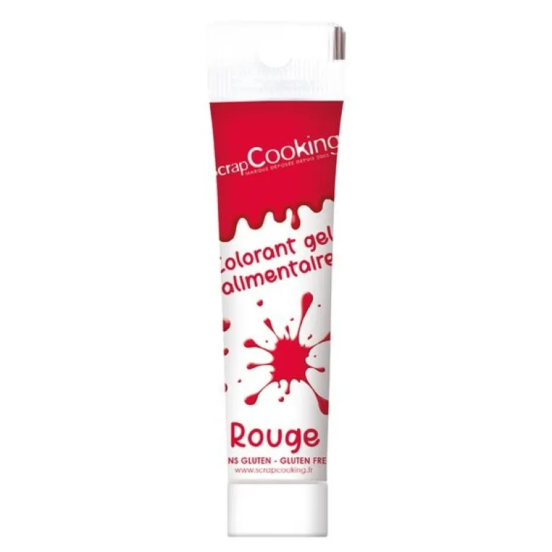 Konditorfarge 20 g rød