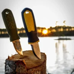 Kongla allroundkniv 15,5 cm gul/svart