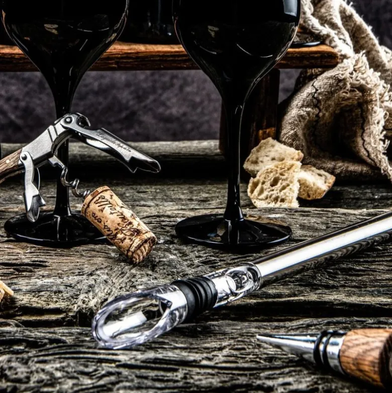 Korketrekker set oak