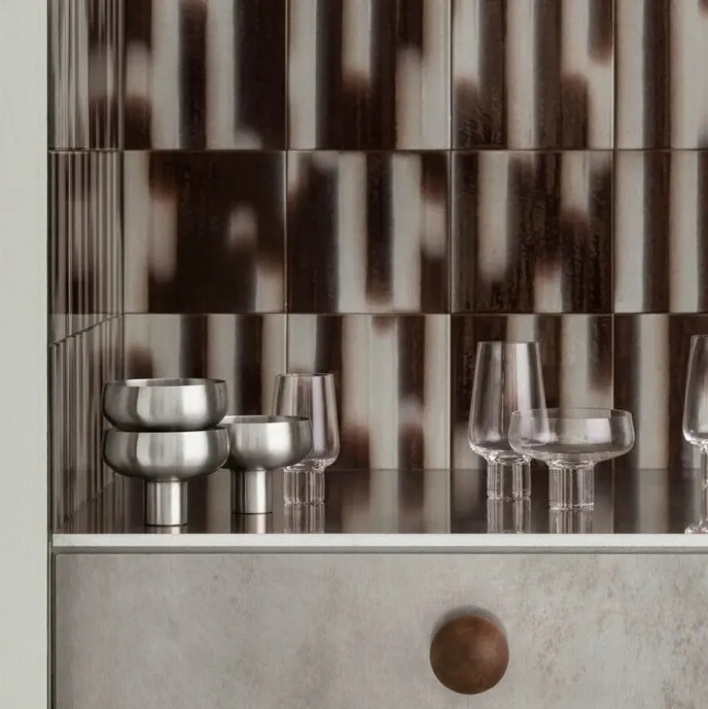 Koyoi champagneglass coupe stål 9 cl 2 stk