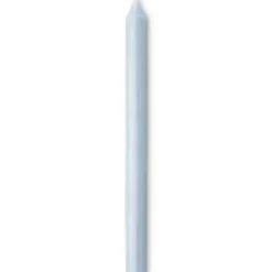 Kronelys 28 cm lys blå