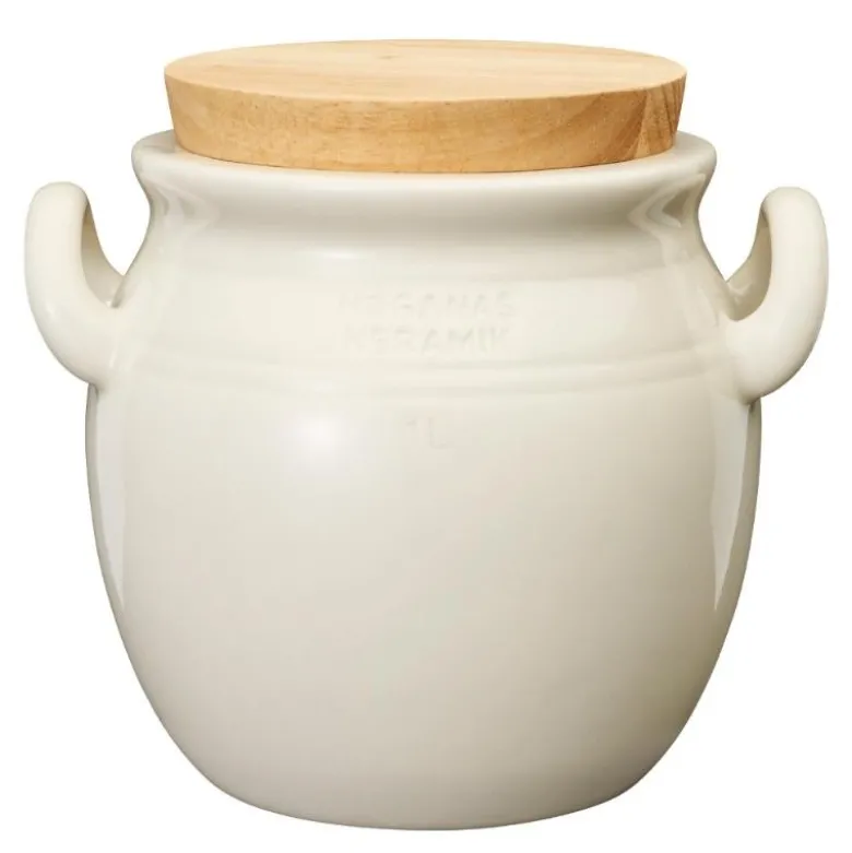 Krukke 1L sand