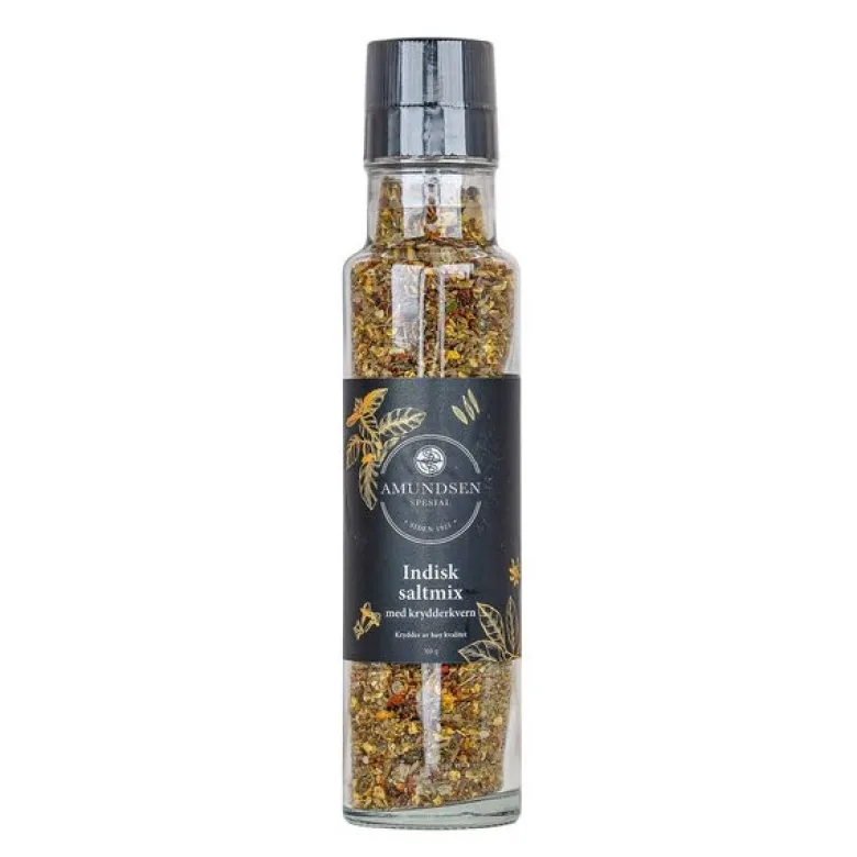 Krydderkvern m/indisk saltmix 160 g