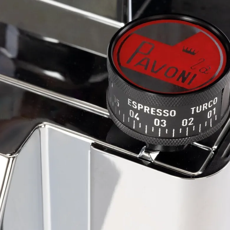 Kube mill kaffekvern 150g cromo polert stål