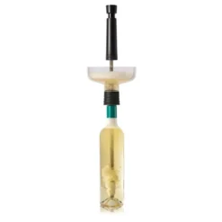 Kuppel luftpumpe og vinlufter for vinflaske gaveeske