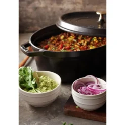 La Cocotte oval gryte 31 cm 5,5L svart