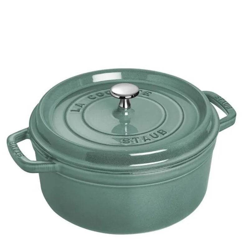 La Cocotte rund gryte 26 cm 5,2L eukalyptus