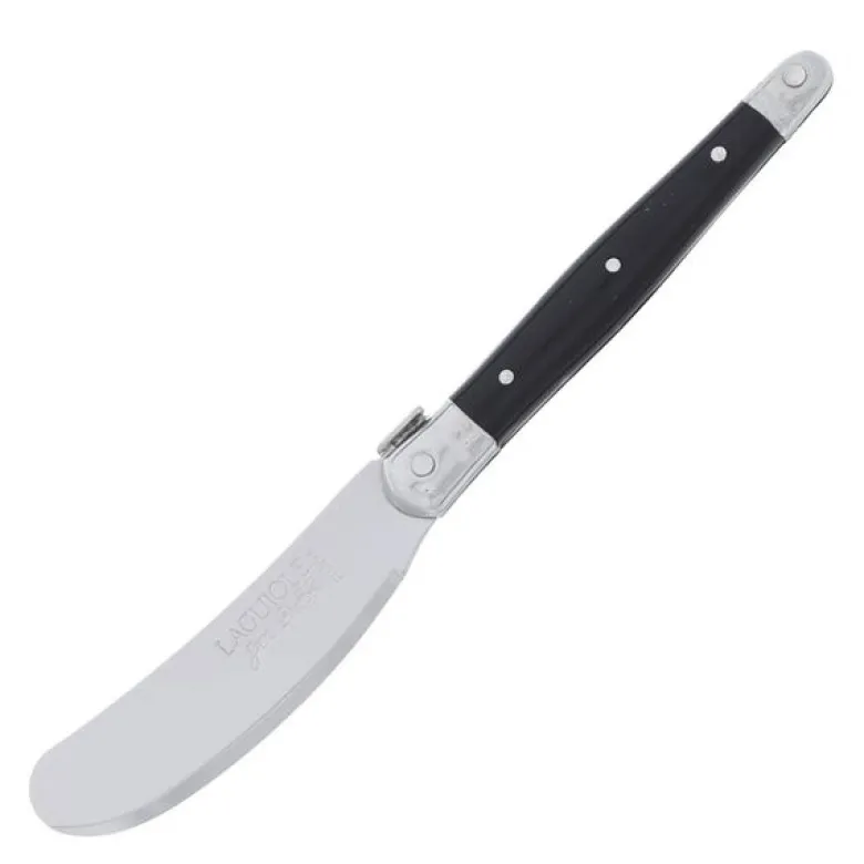 Laguiole smørkniv 15 cm svart