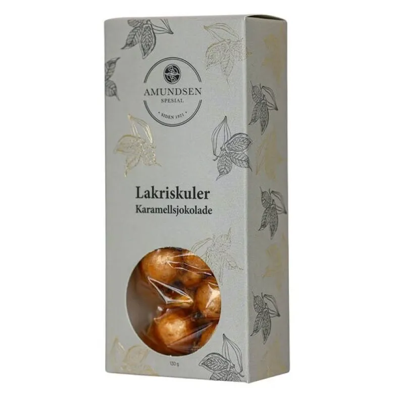 Lakriskuler 130 g karamellsjokolade