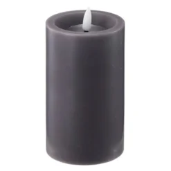 LED kubbelys 7,5x12,5 cm dark gray