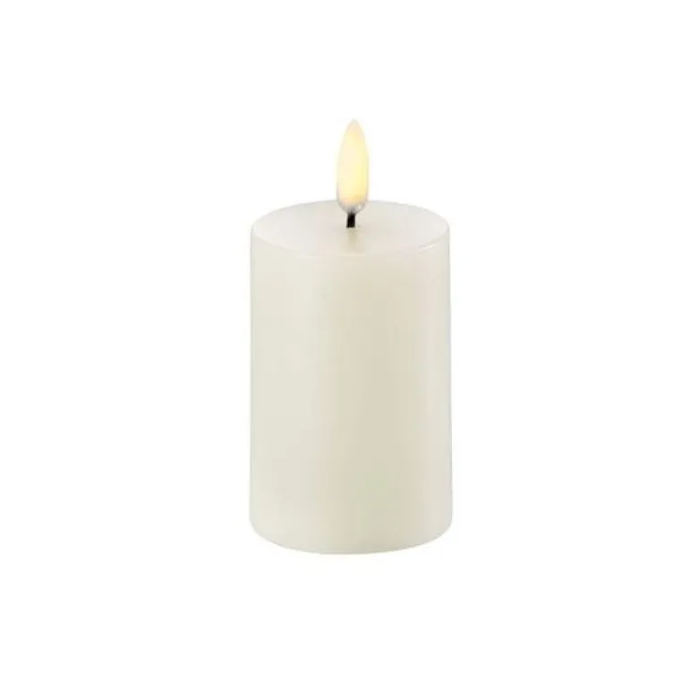 LED kubbelys 7,5x5 cm ivory