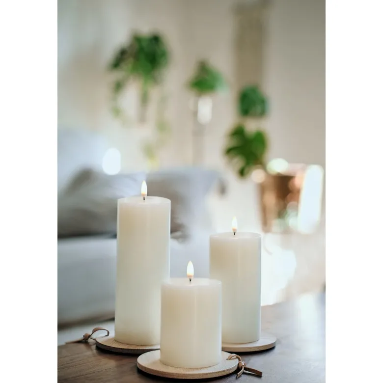 LED kubbelys 20x7,8 cm nordic white