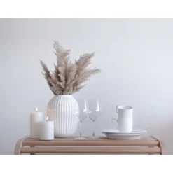 LED kubbelys 20x7,8 cm nordic white
