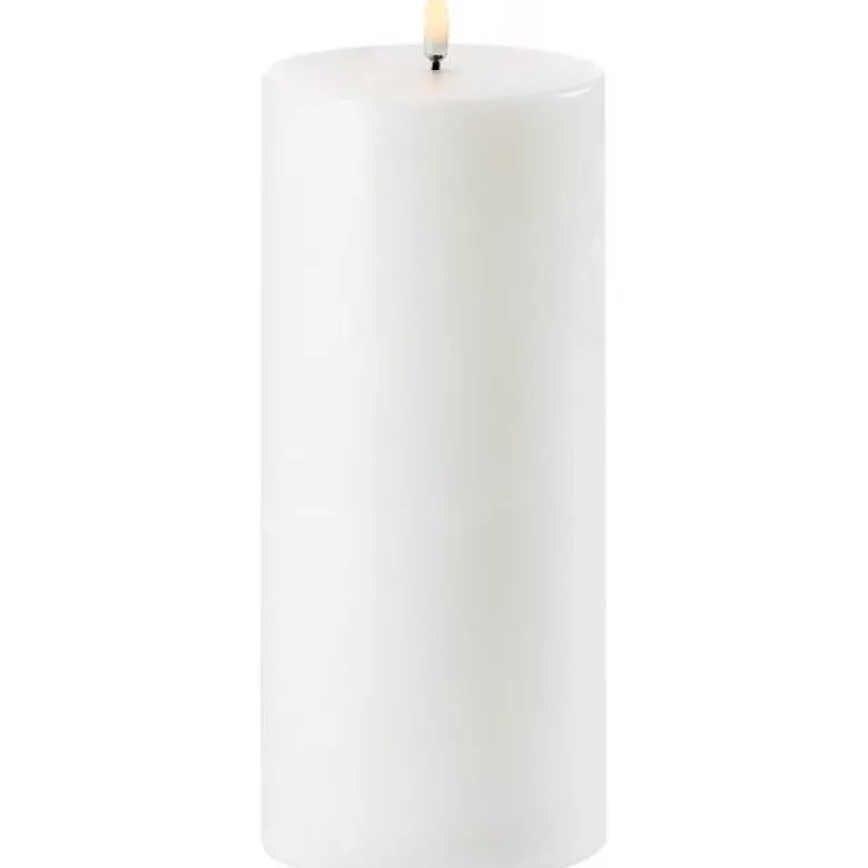 LED-lys 25x10 cm hvit