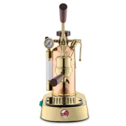 Lever espressomaskin 0,8L professional rame gold kobber