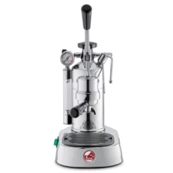 Lever manuell espressomaskin 0,8L professional lusso stål