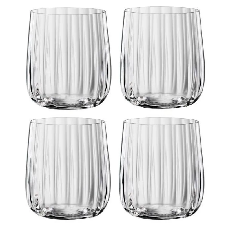 Lifestyle whiskyglass 34 cl 4 stk