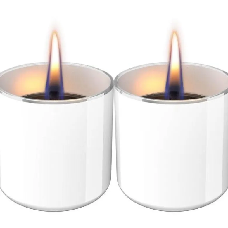 Lilly lyslykt 2 stk 0,15L hvit