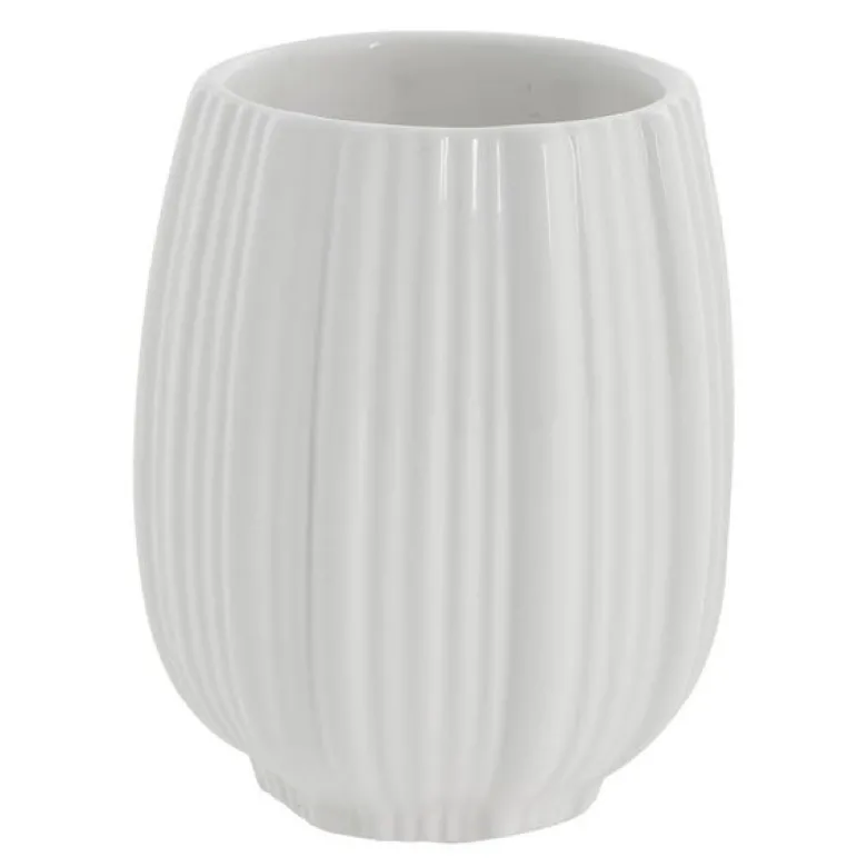 Lily tannbørsteholder 10,6 cm hvit