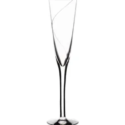 Line champagneglass håndlaget 15 cl
