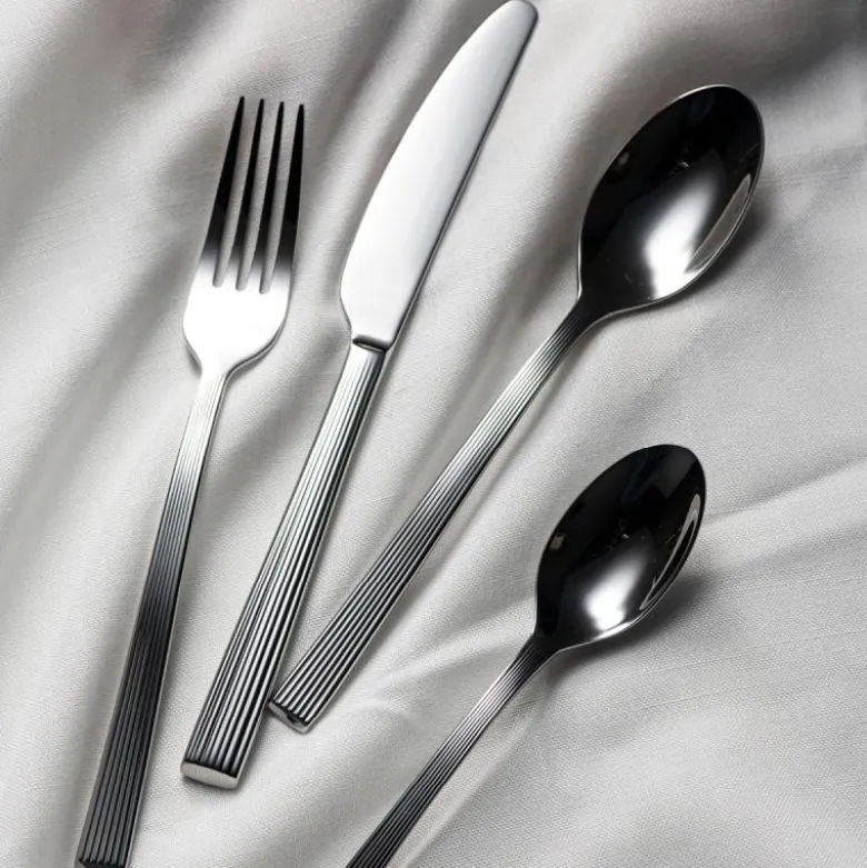 Line skje 21 cm blank