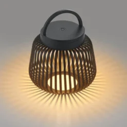 Lito LED lykt XS 13,5 cm 12 cm sort