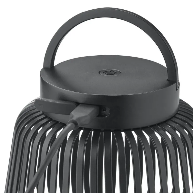 Lito LED lykt XS 13,5 cm 12 cm sort