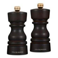 London salt- og pepperkvern 13 cm 2 stk brun