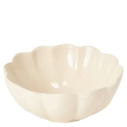 Lotus dipskål 12 cm krem