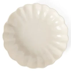 Lotus pastatallerken 21,5 cm krem