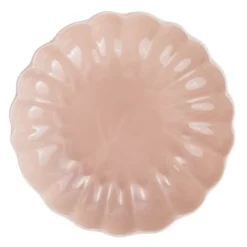 Lotus pastatallerken 21,5 cm støvet rosa